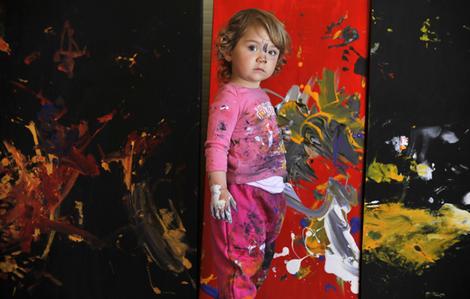 Top 10 Most Intelligent People of The World Aelita Andre 2011 photo Top 10 Most Intelligent People of The World