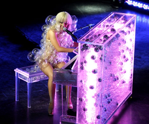 Bubbly lady gaga hot 2011 1 Top 10 Lady Gaga Costumes