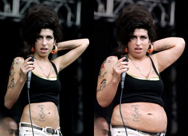 Fat People Photoshop. People Amy Winehouse