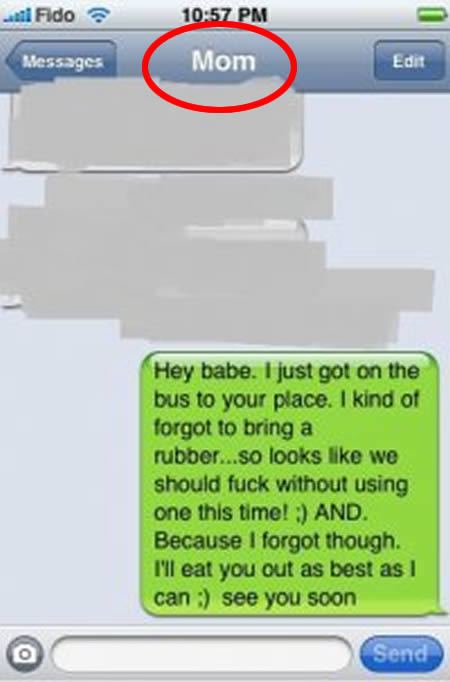 Funny iPhone Messages 2 10 Most Funny iPhone Text Message Fails
