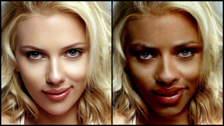 Scarlett Johansson funny 09 10 Funny Pics   If White Celebrities Were Black