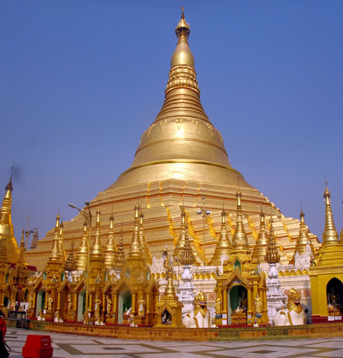 most beautiful building 3rd Shwedagon Pagoda Yangon Myanmar Top 10 Most Beautiful Buildings in The World by 2011