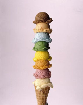 Ice Cream Cones Top 10 Most Popular Food Items