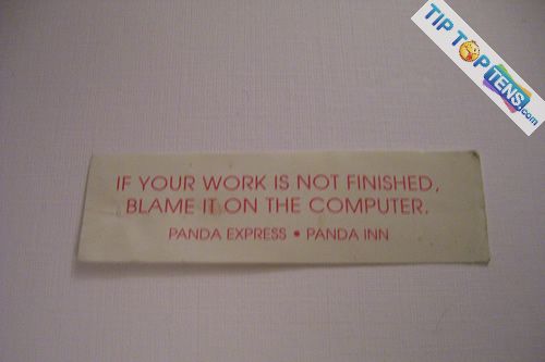 funny fortune cookies 5 10 Most Funny Fortune Cookies