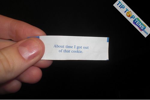 funny fortune cookies 7 10 Most Funny Fortune Cookies