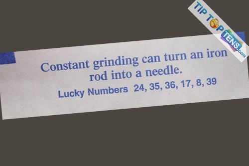 funny fortune cookies 8 10 Most Funny Fortune Cookies