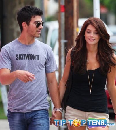 joe and ashley Top 10 Hottest Celebrity Couples