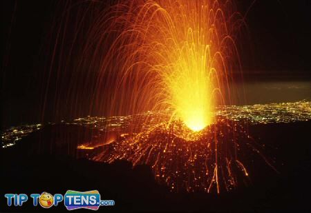 10 Most Dangerous & Biggest Volcanoes In The World Mount Etna 10 Most Dangerous & Biggest Volcanoes In The World