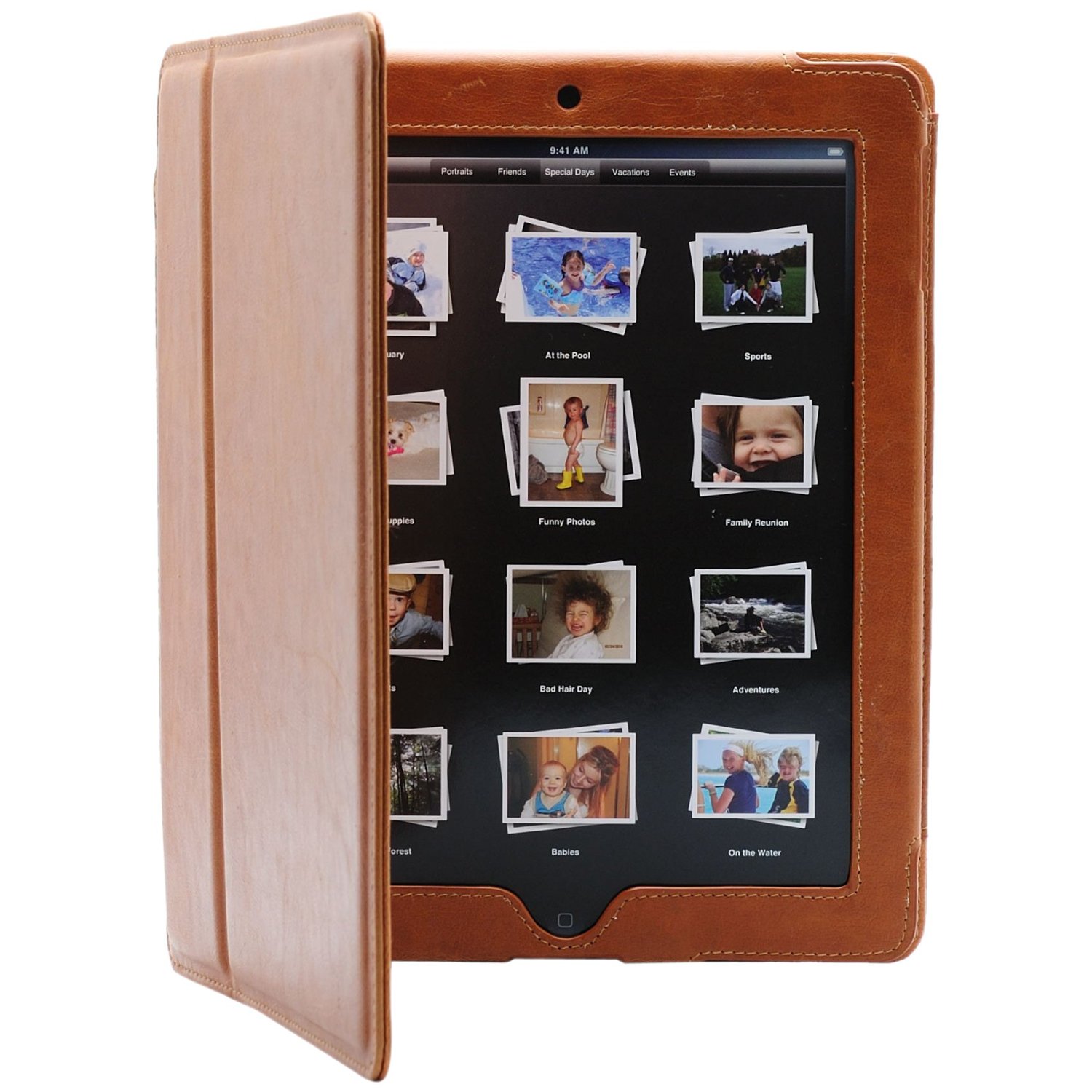 icon brown book case 10 Best Apple iPad 2 Covers & Cases