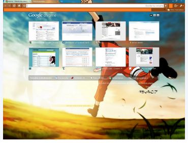 naruto chrome theme 10 Most Stunning Google Chrome Themes   2011