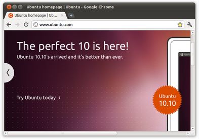 ubuntu google chrome theme 10 Most Stunning Google Chrome Themes   2011