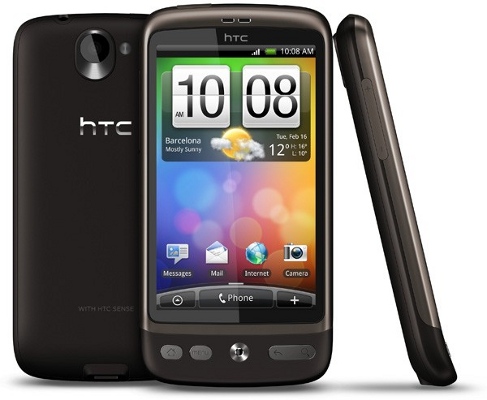 htc desire 10 Best Android Cell Phones in 2011