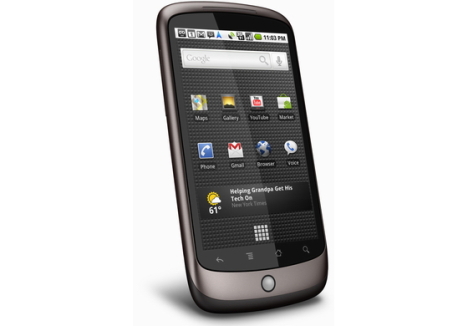 nexus one 10 Best Android Cell Phones in 2011