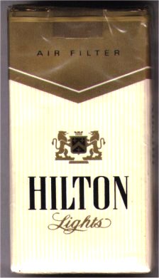 hilton 10 Most Popular Cigarette Brands