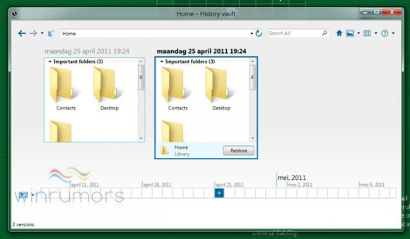 windows 8 history vault 10 New Features Expected In Windows 8 