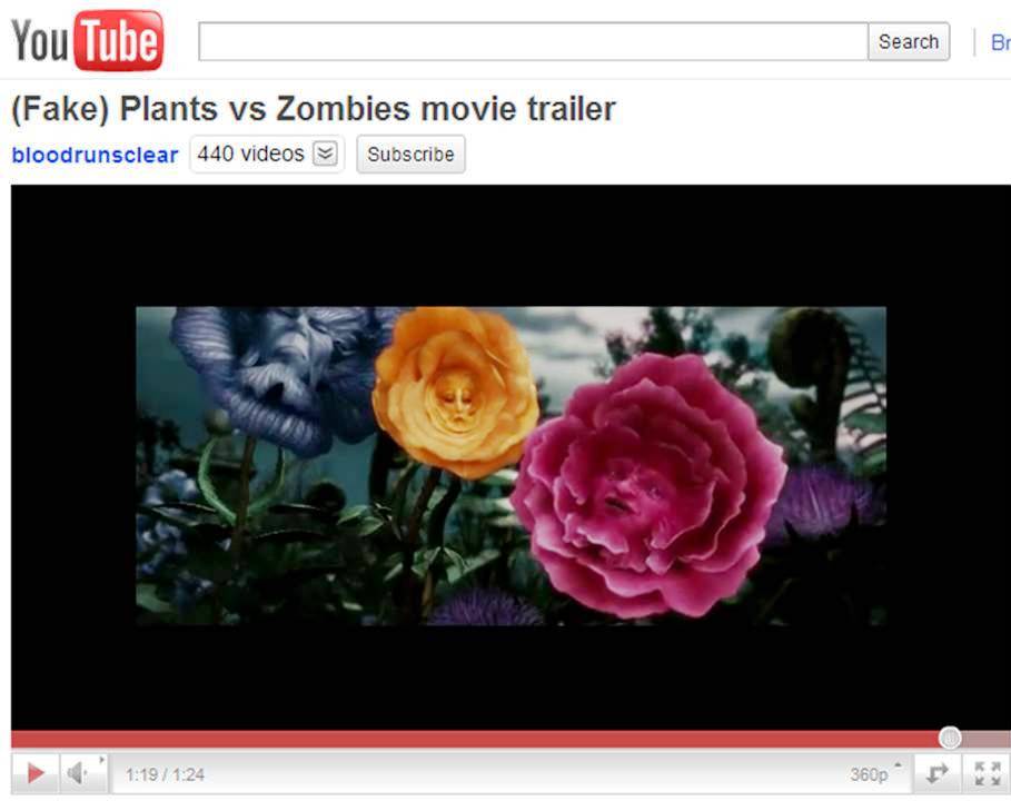 7. Fake Plants vs. Zombies Movie Trailer Top 10 Plants vs. Zombies Rip offs