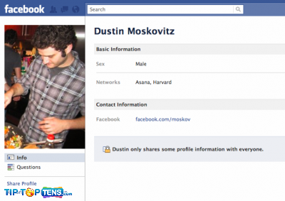 dustin moskovitz 10 First People To Join The Facebook