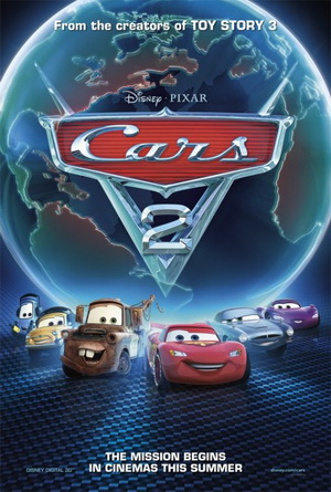 Cars 2 Top 10 Best 3D Movies In 2011