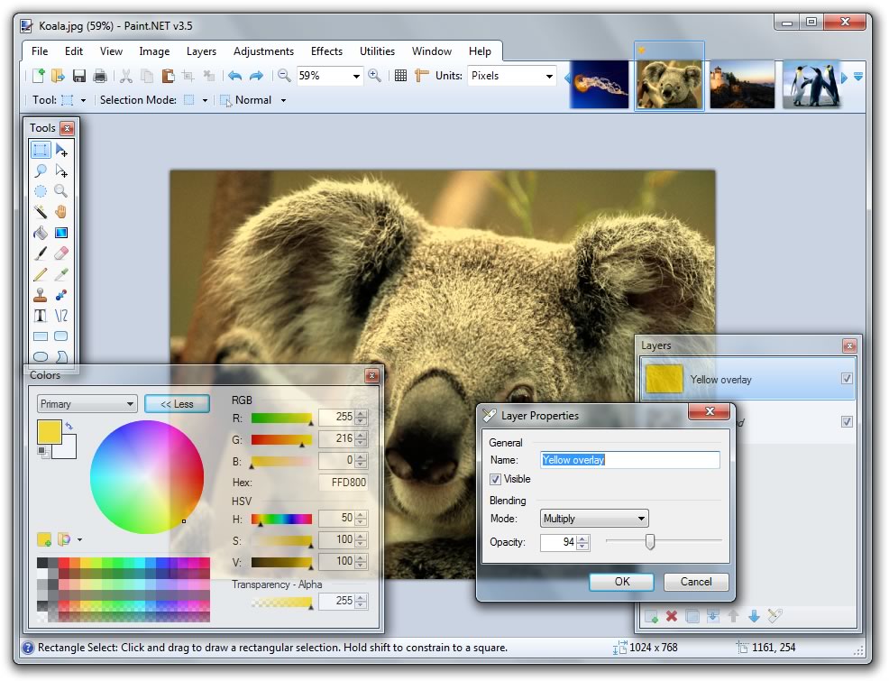 Paint.NET  Top 10 Best Photo Editing Software