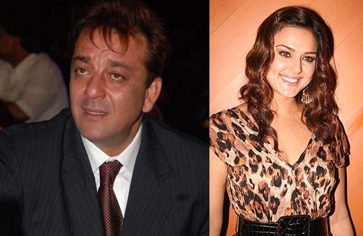 Sanjay Dutt and preity Top 10 Bollywood Couples Who Have Been Never Paired On Screen 