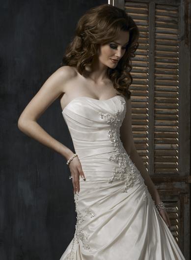 asymetrical seams Top 10 Trending Wedding Dress Ideas in 2011