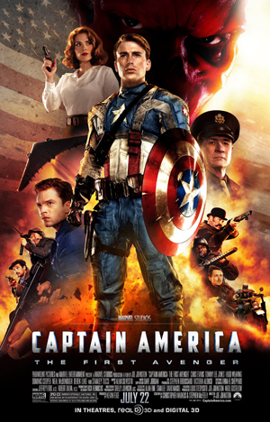 captain america Top 10 Best 3D Movies In 2011