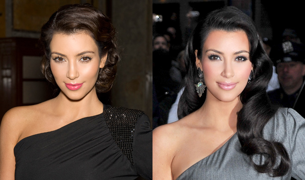 Kim Kardashian Wedding Hairstyles