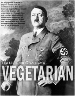 10. The Vegetarian Advocate Himself – Adolf Hitler e1317207563190 10 Interesting Facts about Vegetarian Day   [FACTS]