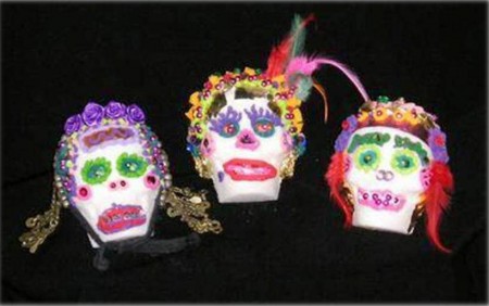 10 Most Creative Sugar Skull Recipes for the Day of the Dead 5. Festive Skulls e1316206644221 10 Most Creative Sugar Skull Recipes for the Day of the Dead