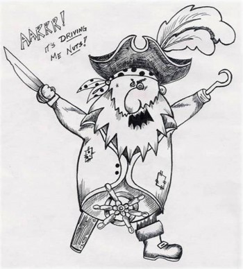 7. Drivin’ your nuts e1316189992523 10 Funniest Talk like a Pirate Day Jokes