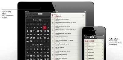 10. Reminders 10 New Features Introduced in Apple iOS 5