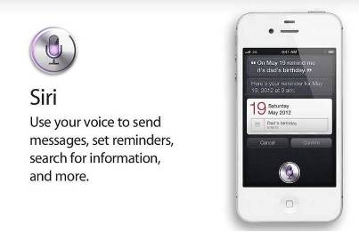 2. An Advanced Voice Recognition Service 10 New Features in Apple iPhone 4S