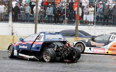 3. Copa Chevrolet Montana and the Brain Dead Driver 10 Worst Motorsports Crashes in 2011