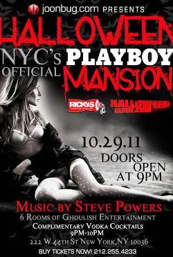 5. Halloween Playboy Mansion Top 10 Best Halloween Parties in New York City   2011
