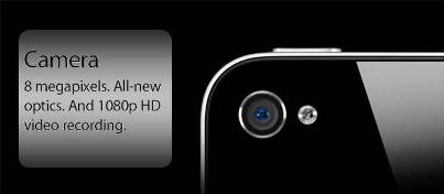 10 New Features in Apple iPhone 4S 6. Better Performing Camera 10 New Features in Apple iPhone 4S