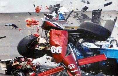 6. The American Memorial 500 ends in a Gruesome Accident 10 Worst Motorsports Crashes in 2011