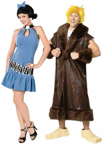 7. Flinstone’s Barney and Betty Rubble e1318604942652 Top 10 Best Couples Halloween Costumes For 2011