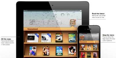 7. Newsstand 10 New Features Introduced in Apple iOS 5