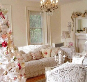 3. All White e1321036563960 Top 10 Christmas Decoration Ideas