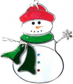 7. Bright and Sparkling Snowman e1321036239832 Top 10 Christmas Decoration Ideas