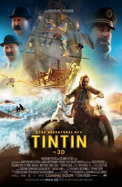 7. The Adventures of Tintin The Secret of the Unicorn Top 10 Movies Releasing for Christmas 2011