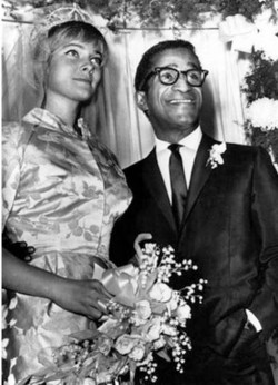 7. The Unforbidden Love of May Britt and Sammy Davis Jr. 1960 e1320394533121 Top 10 Interracial Marriages