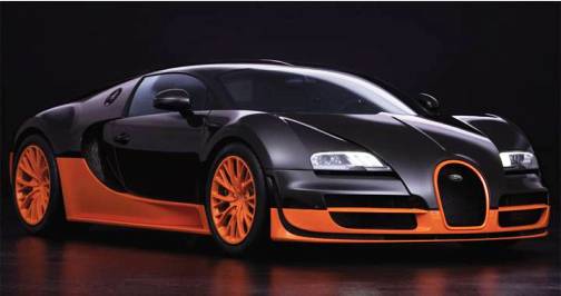 Bugatti Veyron Super Sport Top 10 Fastest Cars 2012