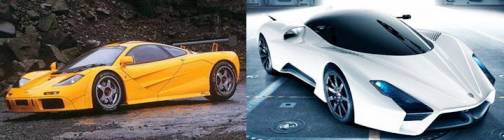 10. McLaren F1 SSC Tuatara Top 10 Most Expensive Cars   2012