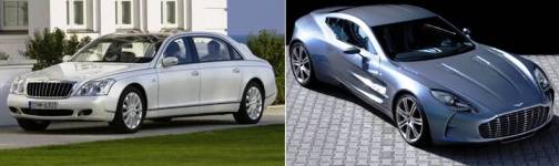 7. Maybach Landaulet Aston Martin One 77 Top 10 Most Expensive Cars   2012
