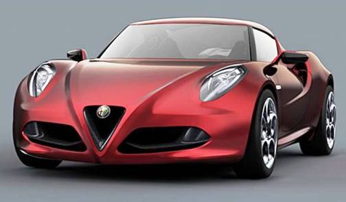 1. Alfa Romeo 4C Top 10 Concept Cars of 2012