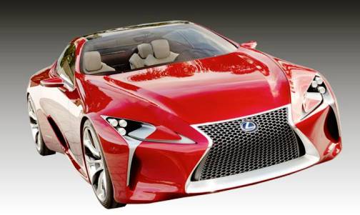 9. Lexus LF LC Top 10 Concept Cars of 2012