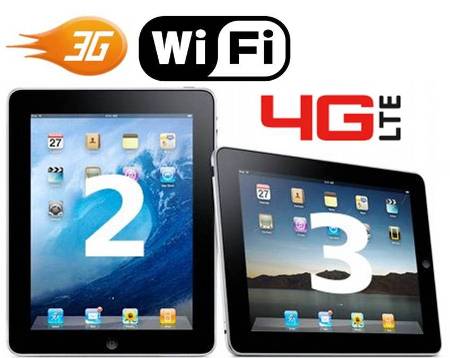 3. Wireless Wi fi 3G4G 10 Differences Between iPad 2 and The New iPad 3