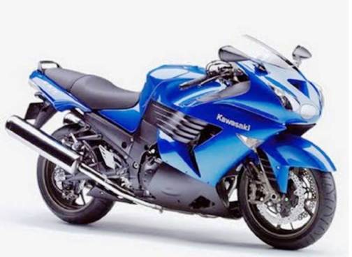 7.  Kawasaki Ninja ZZR 1.400 Top 10 Sepeda motor Tercepat tahun 2012