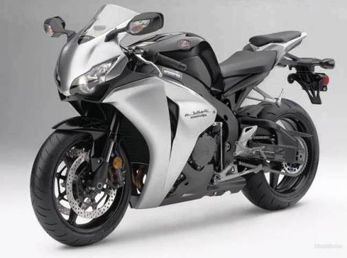 9.  Honda CBR1000 RR Top 10 Sepeda motor Tercepat tahun 2012